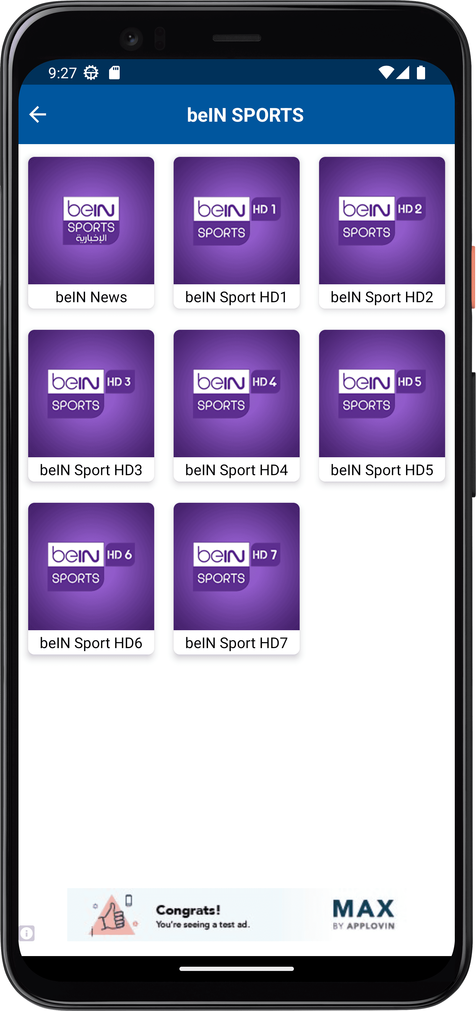 Bein Match TV Player Bein Match TV Player